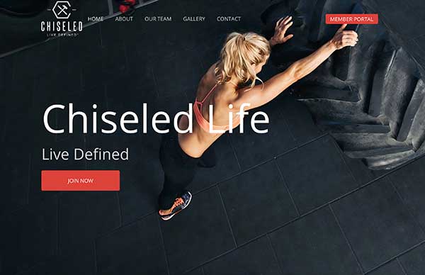 Chiseled Life Gym Website